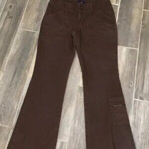 US polo brown y2k style pants
